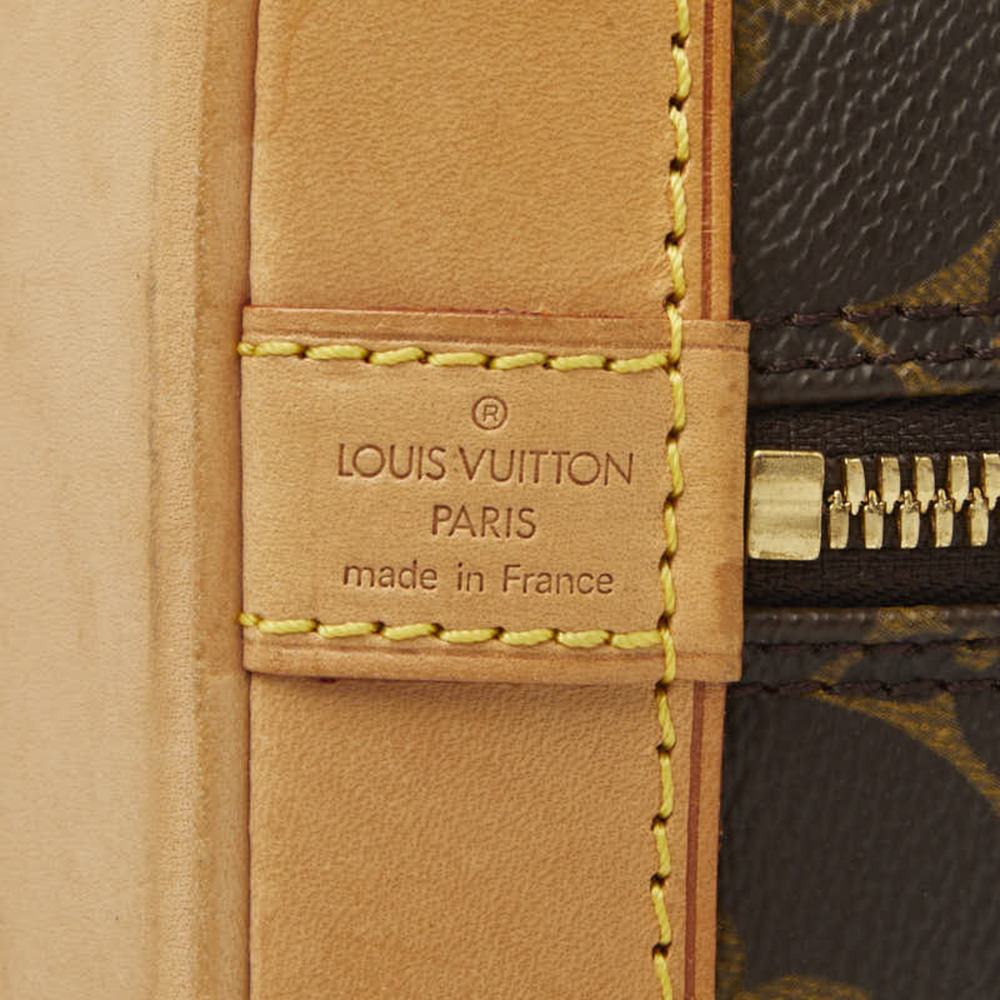 Louis Vuitton Monogram Alma PM Handbag M51130 Brown Leather Women's LOUIS VUI... - Picture 10 of 11